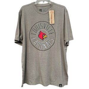 Louisville Cardinals Gray T-Shirt Men’s Large NCAA Graphic Tee